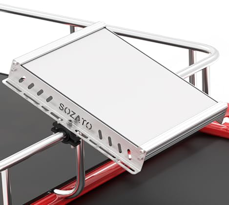 Starlink Mini Mount with Aluminum Frame, Multiple Installation Options for Aluminum Profile, Roof, Vehicle,Tube, Ladder, Starlink Mini Accessories for Car Roof Rack, RV, Boat, Yachts, Trucks