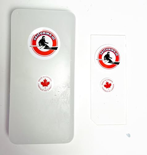 skituning.io 600 g Wax/Scraper Duo White Universal Ski und Board Wax (-0.0 °C bis --15.6 °C) Made in Canada