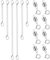 14pcs Adjustable Necklace Extender and Magnetic Necklace Clasps Alloy Jewelry Extenders with Lobster Claw Clasp 2/4/6 Inch Chain Extension for Necklaces Bracelet Anklets(Gold, Silver)