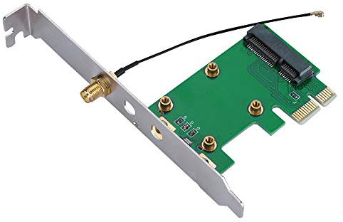 Extender Riser Card Hochwertiger Konverter für -PCI-E-WiFi-Karte, Vollhöhle, für SSD/WLAN-Anwendung