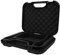 Gatuida Portable Storage Case for Microphone Equipment Handheld Box with Interior for Studio Recording and Travel Durable Protection for Audio Devices