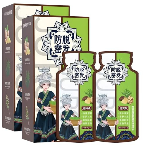 Ginger Shampoo Gegen Haarausfall 2 Box Dense Hair Shampoo Pflanzenextrakt Shampoogegen Haarausfall Wirksam Entgegenwirken