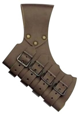 PU-Leder Säbelgürtel Gürtel Cosplay Requisit Accessoire | Verstellbarer Mittelalter Renaissance Breitschwert- für Männer Cosplay Fantasy Historisches Kostüm Scabbard