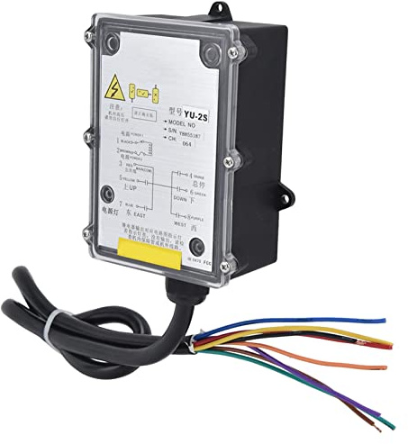 CHICIRIS Staubdichter Industrieller Funkfernsteuerungs-Magnethebe-Kran-Hebeschalter für Lager IP68 YU-2S (AC 380V)
