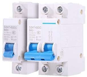 1P/2p Circuit Breaker 12v-125v Air Switch DC 3A-125A Car Battery Protection Protector(1P,16A)