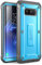 SUPCASE Unicorn Beetle Shield Rugged Holster Case für Samsung Galaxy S8, Blau/Schwarz