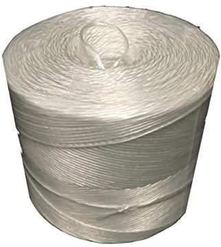 IFISvendutodaPDsnc Spago Agricolo Polipropilene 100% 2500m TIT 500 5KG Stabilizzato UV, Resistente e Inalterabile. 3mm Spessore. Corda in Filato di Polipropilene