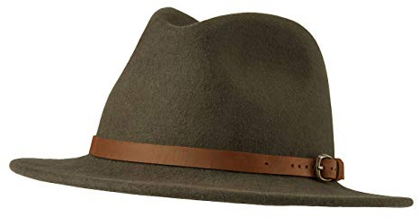Deerhunter Adventurer Felt Hat Green — 100% Wool