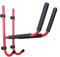 Riber Heavy Duty Wall Mount, Fits Kayaks and Paddle Boards, Robust Coated Steel, Padded, Kayak Storage Rack, Storage Hangers, Storage for Canoes, Kayaks and Paddleboards, Maximum Weight 60kg