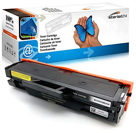 Tonerkartusche Kompatible als Ersatz für Samsung MLT-D101S für ML-2160 ML-2165 ML-2165W ML-2168 SCX-3405W SCX-3405F SCX-3405 SCX-3405FW SCX-3400 SF760 SF760P (Schwarz)