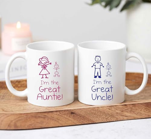 60 Second Makeover Limited I'm The Great Auntie Uncle Mug Set