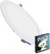 LED ATOMANT Pack 10x Downlight LED Panel Extraplano Redondo 220mm 20W, 1800 lumenes, Color Luz Fria (6500K), Corte estandar 200mm, Driver incluido