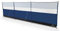Kampa Steel 4 Pole Windbreak with Window, 5m x 1.4m Windbreaker Sun Shelter Privacy Screen for Outdoor Camping Festival Garden with Guy Lines, Pegs and Carry Bag (Midnight Blue)