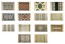 GMMH Baumwollteppich, Waschbar, Boho Teppich, 60 x 90 cm, Flickenteppich Azteken Mexiko Teppich (Design 9)