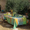 Garnier Thiebaut 41786 Tischdecke Mille Esprits Jardin Ete D 180 Cm 100% Baumwolle