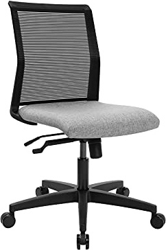 Topstar Drehstuhl Smart Point hellgrau/schwarz | Made in Germany | Ergonomisch | Drehstuhl, Schreibtischstuhl | höhenverstellbar | Geprüfte Sicherheit nach GS-Intertek