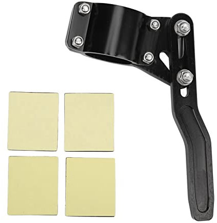 Blinkerhebel-Verlängerungs-Positionierungs-Kit, KIMISS Lenkrad-Verlängerungsverlängerung 18 Mm – 28 Mm / 0,71 Zoll – 1,10 Zoll, Universelle Fahrzeugmodifikation aus Aluminiumlegierung(Schwarz)