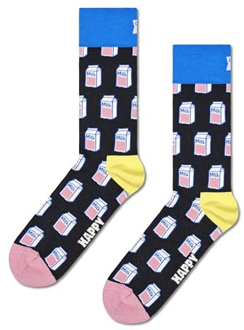 Happy Socks Milk Sock 9300 Black Multi