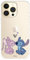 Official Lilo & Stitch iPhone 14 Pro Case, Angel & Stitch Kiss to Protect Your Mobile - Flexible Silicone iPhone Case with Officially Licensed by Disney