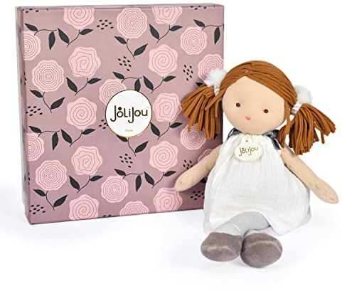 Jolijou - Les DouCETTES – Stoffpuppen – Nina – Weiß – JJ6011