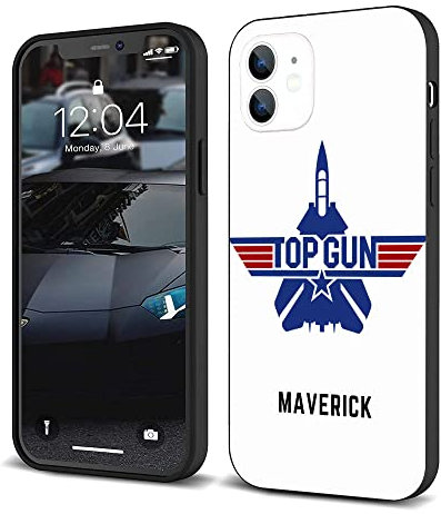 ZHETUODANG Modisch Kompatibel mit iPhone 11 Hülle Stoßfeste Abdeckung Schöne Klassische Muster Stilvolle TPU Hülle (Action-Drama-Top-Gun-Maverick-1)