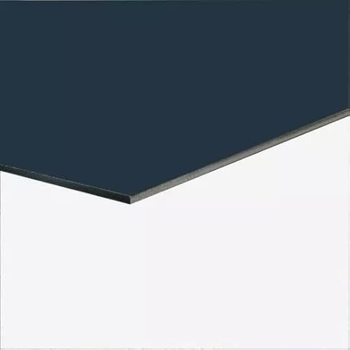 AluCouleur Plaque Gris Anthracite Ral 7016 Sat-ép 1.5 mm Aluminium- (H 10 cm x L 10 cm)