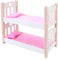Engelhart - 606011 - Wooden bunk beds for dolls pink/white - 50 x 26 x 47 cm - Age 3 and up