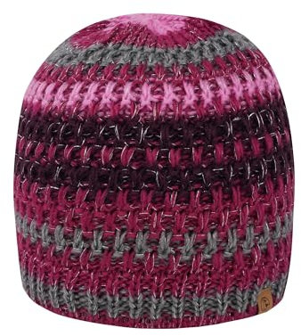 SCHIETWETTER Unisex Erw. Strickmütze Gundi, Beanie, gefüttert, gestreift