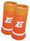 Elitex Training Schweißbänder für Sport, Crosstraining, Padel | atmungsaktiv und flexibel | Uni (orangefarbener Blitz)