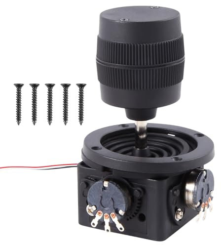 GIWFBQTR 3-Achsen-Joystick-Potentiometer R300B-M2 5K 3D- Yuntai Control Ball Machine Tastaturmonitor Joystick