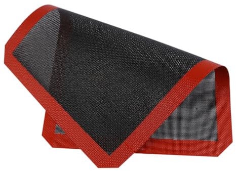 MAGICLULU Baking Mat Cake Pan Liner Reusable Barbecue Mat Grill Mesh Mats Countertop Protector Mat Silicon Oven Liner Roasting Pan Nonstick Baking Pads Pastry Mat Baking Pan Bakeware Liner