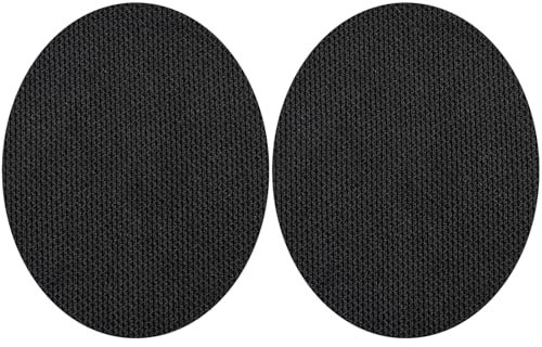 SOULWIT Almohadillas Tela Repuesto para Bose Around-EarII(AE2, AE2W, AE2I)/SoundLink Around-EarI(AE1)/SoundTrue Around-Ear I(AE1) Auriculares, Auriculares Alfombrillas de Espuma Antipolvo - Negro