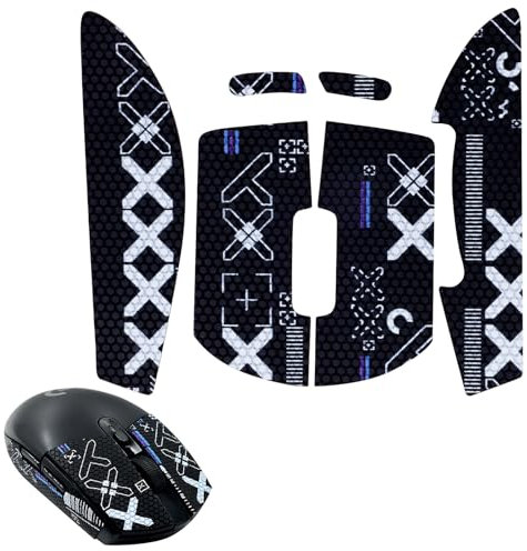 Smomend Mouse Grip Tape for G Pro Wireless X Superlight, Ruban de Préhension pour Souris G Pro Wireless X Superlight, Résistant à la Transpiration, Texture Délicate pour Une Meilleure Prise en Main