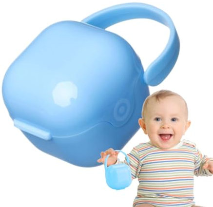 Gwtdtoad Schnullerbox Schnullerhalter Schnulleraufbewahrung Schnuller Aufbewahrungsbox Aufbewahrung Für Schnuller Baby Zubehör Für Reisen Wickeltaschen-Kinderwagen 9,5×6,2×6 cm