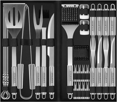 Set di accessori per barbecue BBQ STILHOFF posate 33 pezzi + valigia