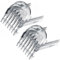 2x Kammaufsatz 3-15 mm kompatibel mit Philips Trimmer CRP888 HC5610 HC5612 HC5613 HC5630 HC5632 HC5633 HC5650 HC5690 HC5691 HC7650