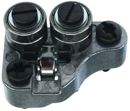Stgfyxgs 2 Stück Front Guide Roller Kit Bandsäge Ersatzführungsrolle Zubehör für Präzises Arbeiten Aus Langlebigem Stahl für Reparatur Werkstatt, 6 Cm X 5.6 Cm