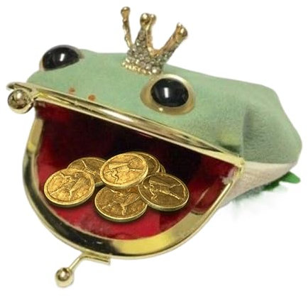 Grüne Frosch Münze | Niedliche Frosch-Geldbörse – Tier-Münzgeldbörse | Frog Wallet, Fashionable Frog Pouch | Exquisite Kompakte Süße Tasche, Mini-Brieftaschen, Für Erwachsene, Mädchen, Frauen, Männer