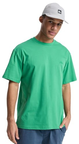 Quiksilver Salt Water SS Herren-T-Shirt, kurzärmlig, Grün