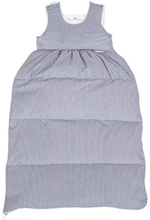 Tavolinchen Babyschlafsack Daunenschlafsack Streifen klassisch Kinderschlafsack - marine - 130cm