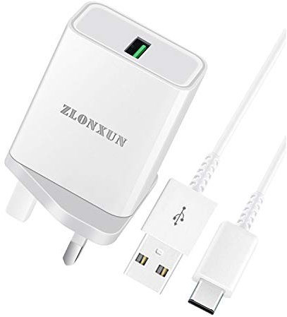 Fast Charger Plug and USB C Cable for Samsung Galaxy A14/A15/A04S/A05S/A41/A22/A12/A20e/A13/A53/A21s/A52s/A50/A13/A02s/A03s/A52/A32