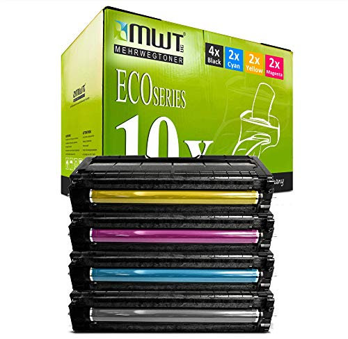 10x Kraft Office Supplies Toner kompatibel für Ricoh Aficio SP C 220 221 222 240 A sf s DN n ersetzt TYPESPC220E CT220