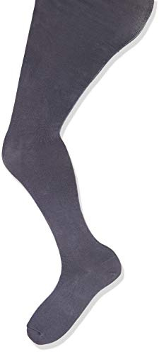 Country Kids Girl's C005 Tights, Grey (Slate), One (Size:12-15 Yrs)