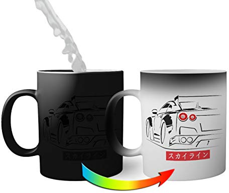 GTR Godzilla R35 JDM Legends japanese Magic Becher Becher für Kaffee Tee 330ml