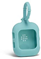 TIME TIMER Uhrengehäuse FOB-Zubehör – Weiche Silikonhülle für das Time Timer-Zifferblatt – Tragetasche für Rucksack, Geldbörse oder Umhängeband (Karibikblau)