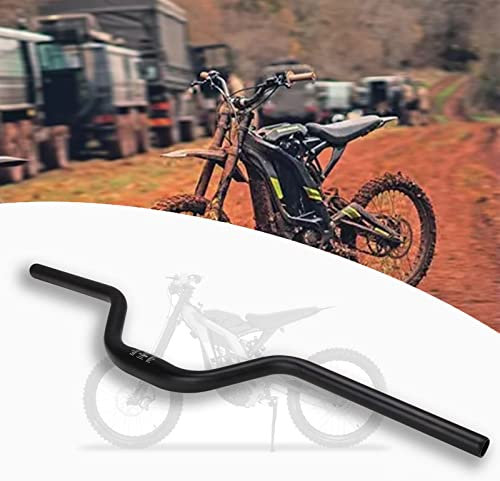 Anxin Sur Ron Lenker, 31,8 mm Dirt Bike Lenker 7/8 Zoll 22 mm High Rise Lenker Universal für Sur Ron/Surron/Light Bee S/X Segway X160/X260 und die meisten Fahrräder Ebike – Schwarz