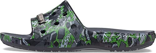 Crocs Classic Slide Sandals, Unisex Slide Sandals, Comfortable Swimming Shoes, 5 UK Men/ 6 UK Women, Multi