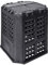 SKM Composteur de Jardin Noir 68,9x68,9x83,9 cm 360 L