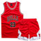MEEHYRE Basketball Kinder Trikot 2 Stücke, Kinder Basketball Trainings Jersey und Weste