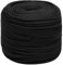 vidaXL Bootsseil Ankerleine Festmacher Tauwerk PP Leine Seil Tau Polypropylenseil Geflochten Flechtleine Schwarz 8mm 100m Polypropylen